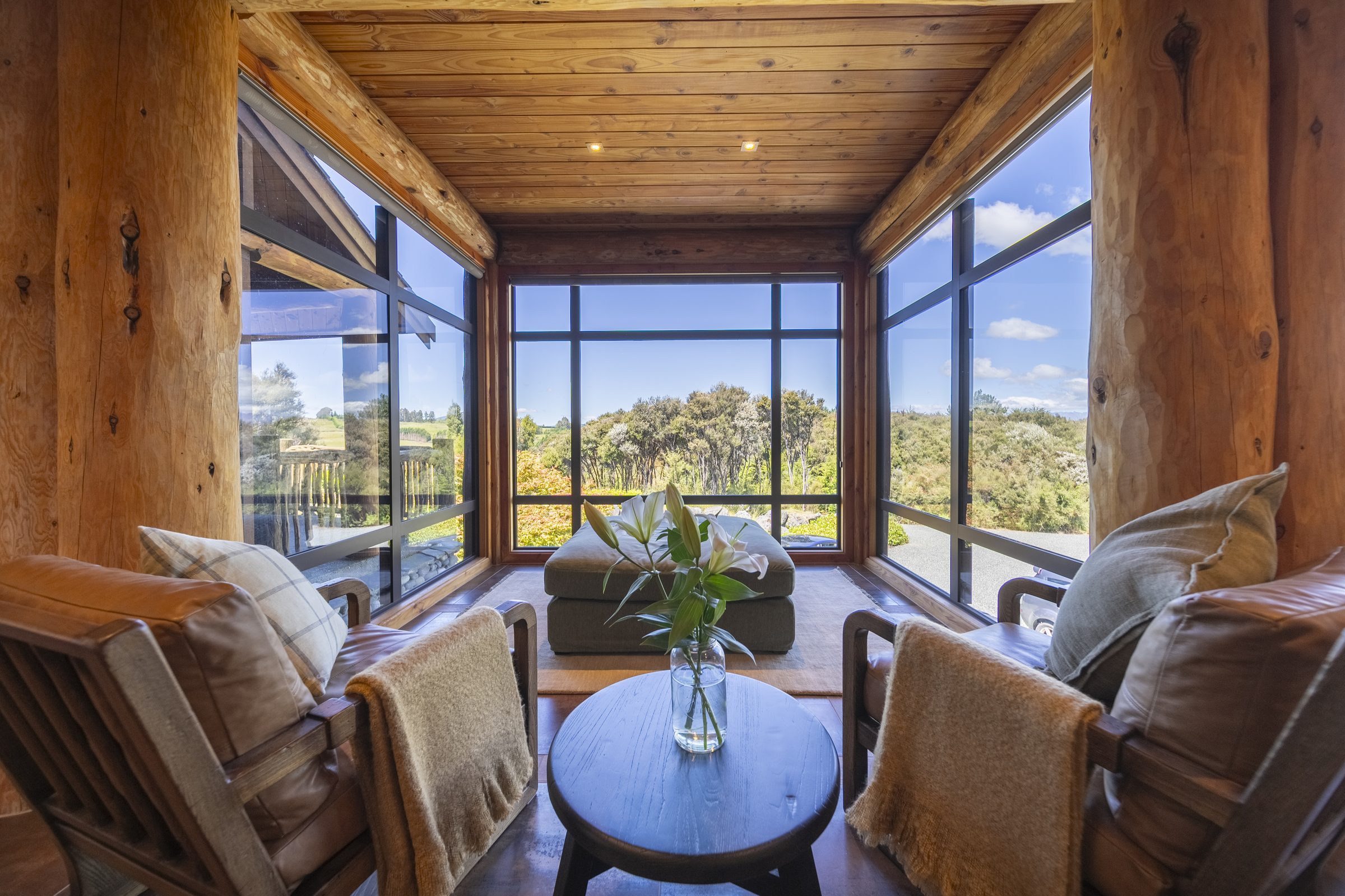 Fiordland Lodge interior